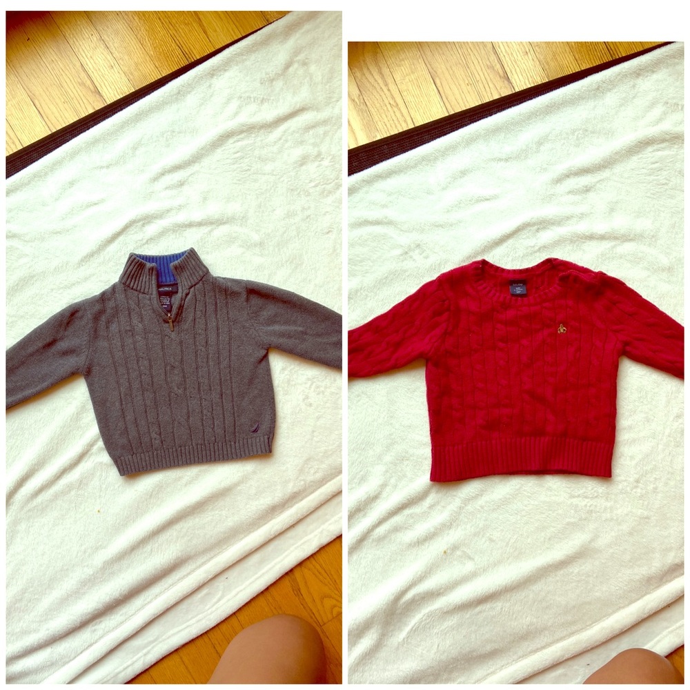 Bundle NÁUTICA cotton sweater BABY GAP